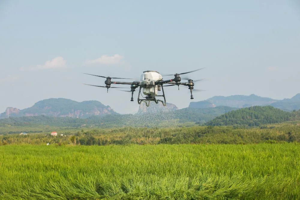 Drones de pulverización